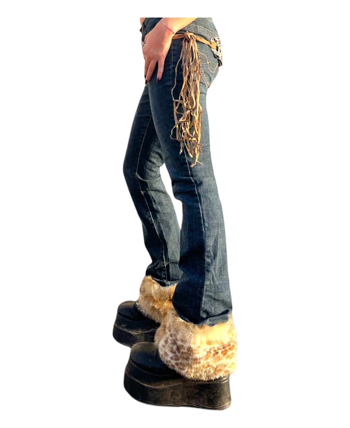Cheetah furry jeans 🐆