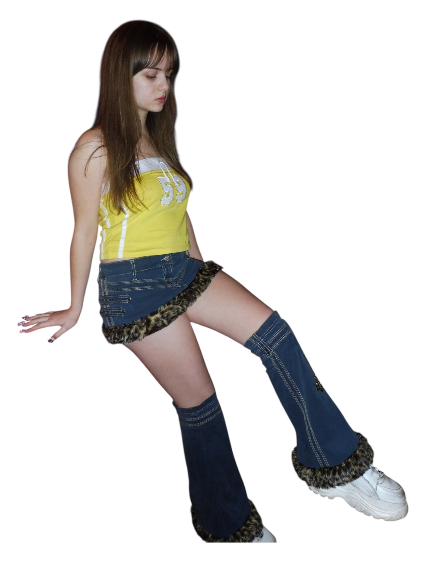 ☆Music skirt leg warmers ☆