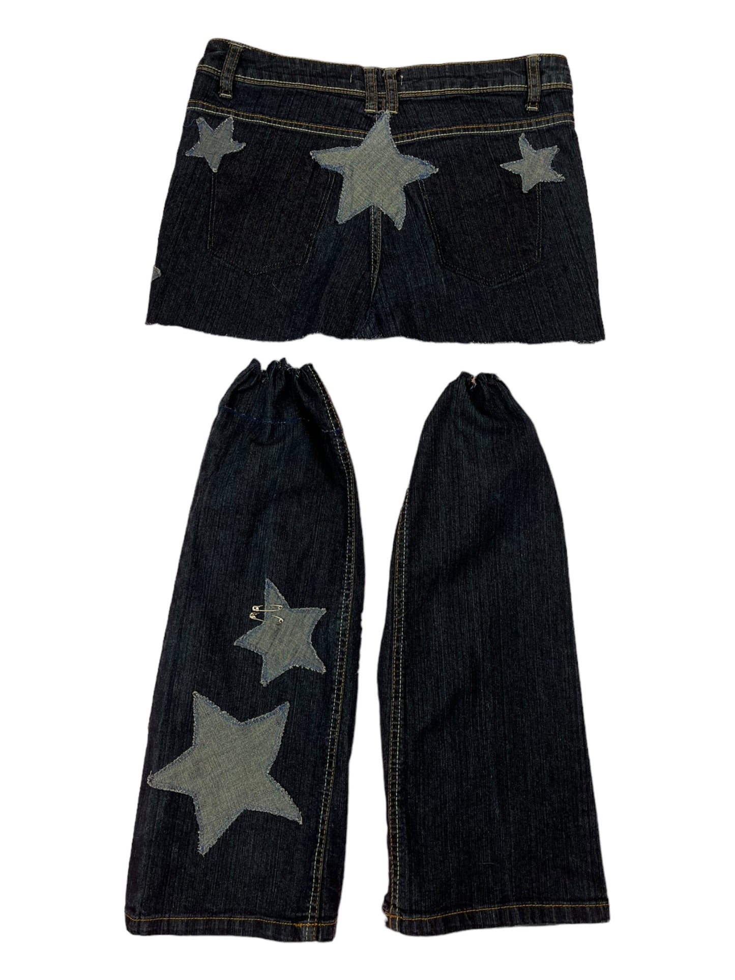 Star skirts leg warmers