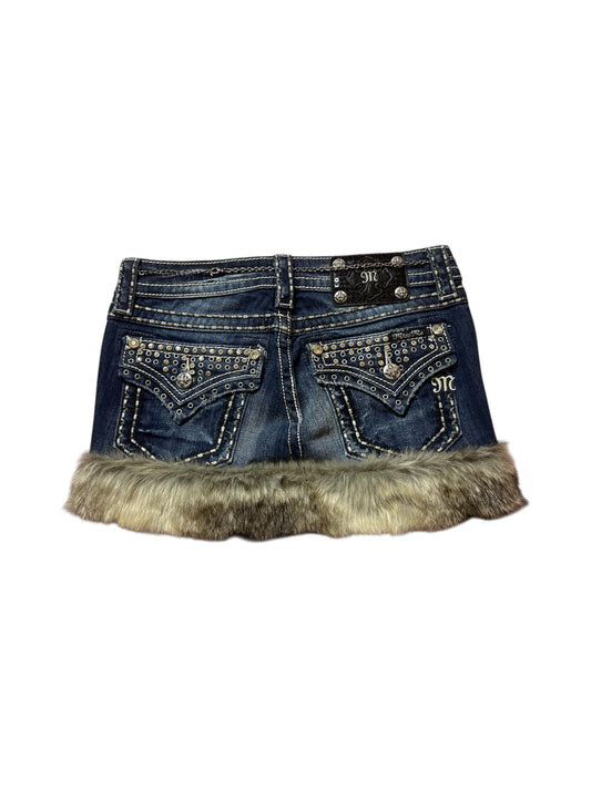 Miss me fur skirt ⭐︎